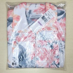 NIP Alfred Dunner Open Front Textured Lightweight Jacket 6 Petite